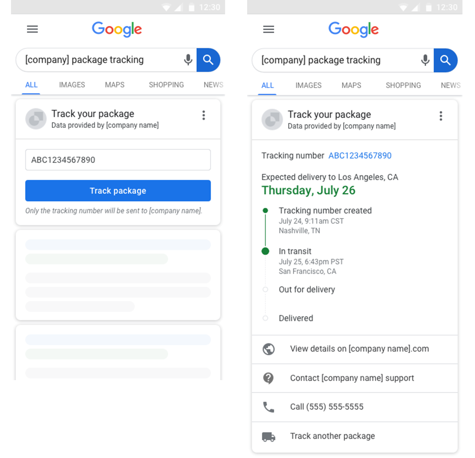 Paketverfolgung bei Google | Google Search Central | Dokumentation | Google  Developers