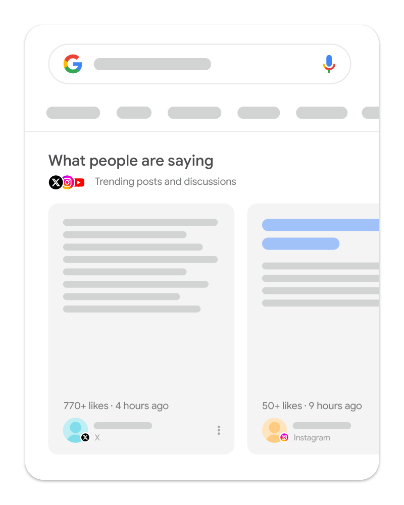 Карусель отзывов в Google Поиске