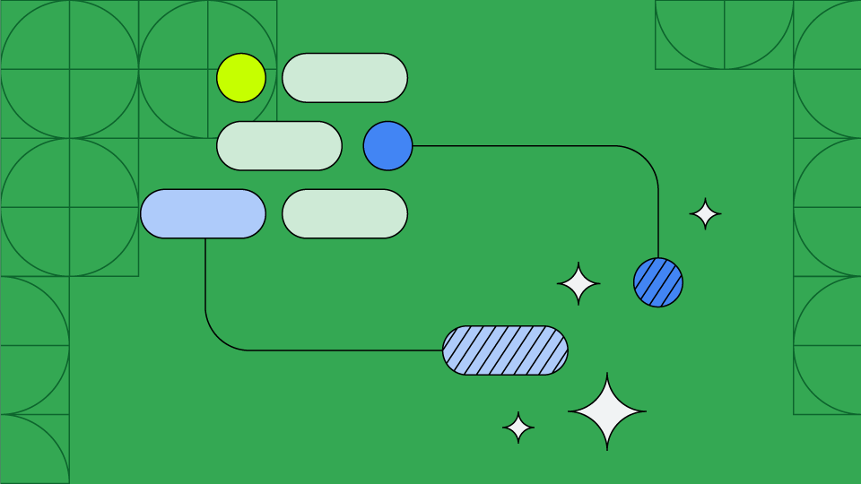 Linee astratte nei colori di Android che indicano l'AI