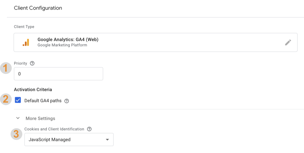 タグの構成ダイアログのスクリーンショット