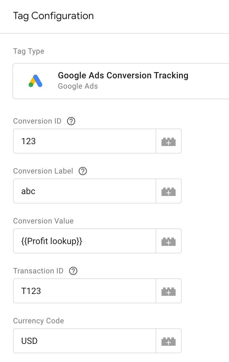 Conversion-Tracking in Google Ads mit Conversion-Wert