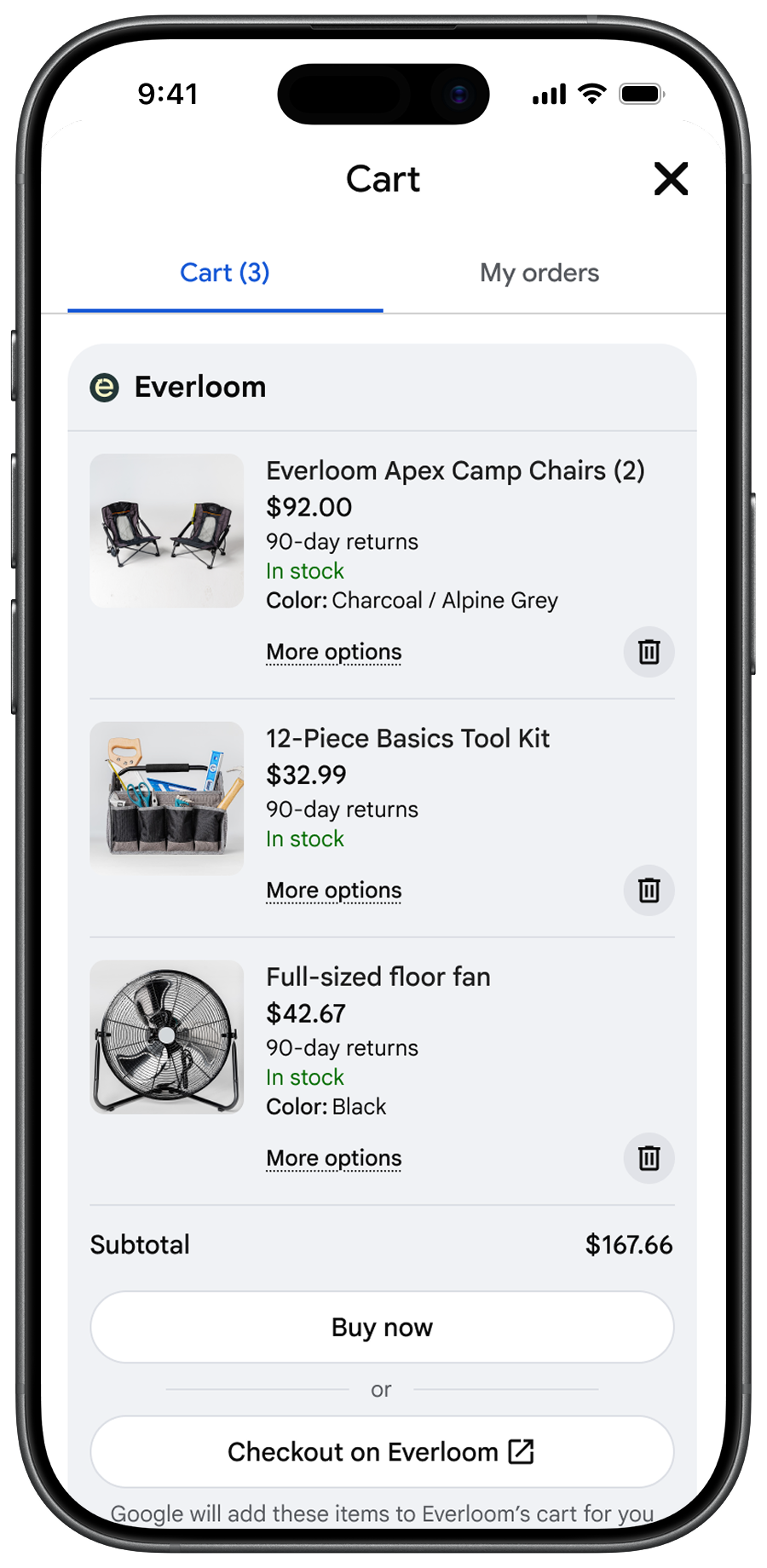 Shopping Cart Mockup