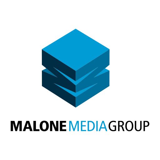 Логотип Мэлоун Медиа Групп