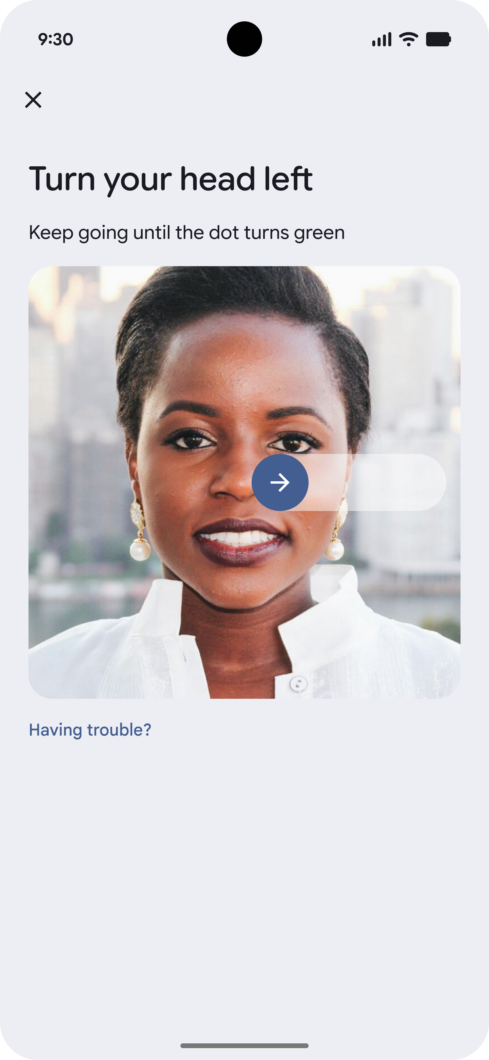 Confirming the request will be sent to the issuer.