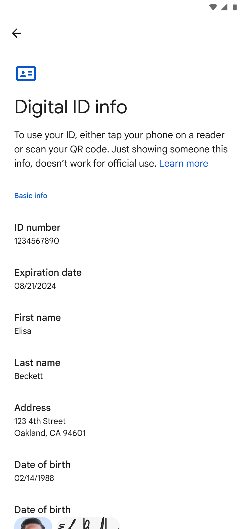 Полная информация о разблокированном DC.