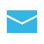 A mail indicator for a link to send an email.