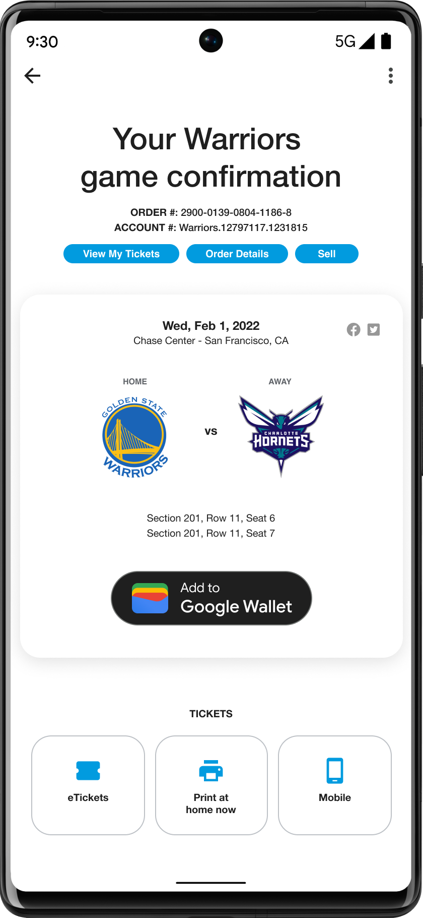 ตั๋วเข้างานทั่วไป