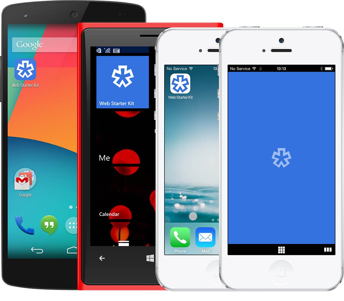 Web Starter Kit 홈 화면에 추가의 예