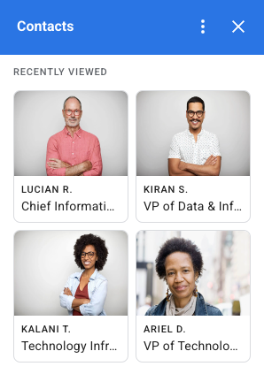 مثال على تطبيق مصغَّر على شكل شبكة