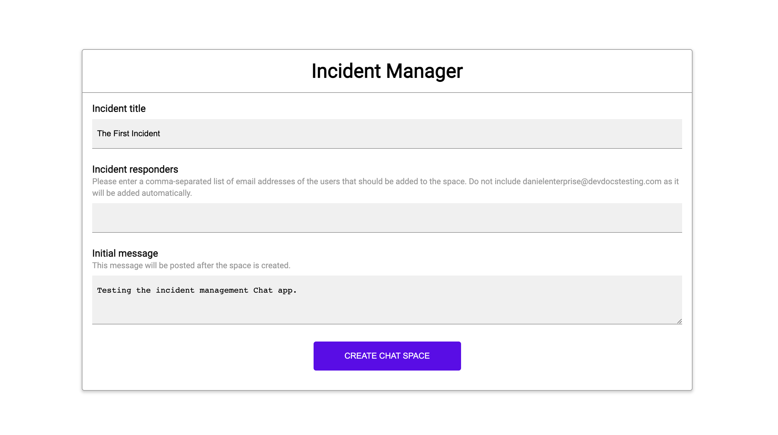 Site Web à l'origine d'un incident.