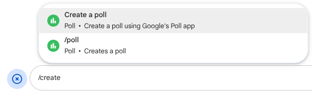 Tên và nội dung mô tả của lệnh dấu gạch chéo