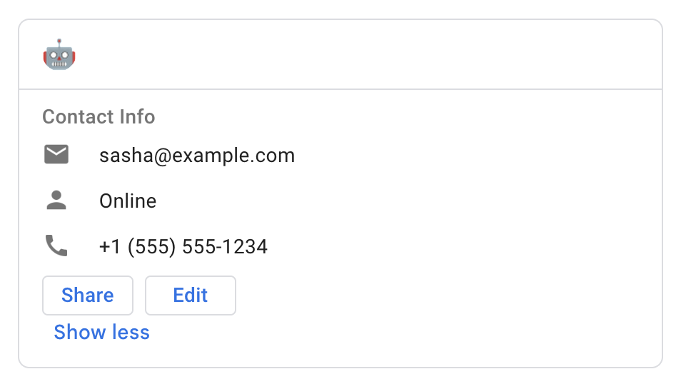 L'en-tête de cette fiche ne s'affiche pas, car le champ obligatoire "Titre" est manquant.