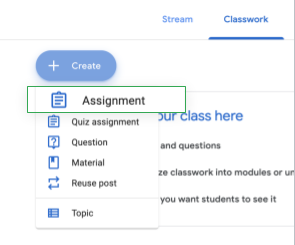 Push Assignment Google Classroom | Google for Developers