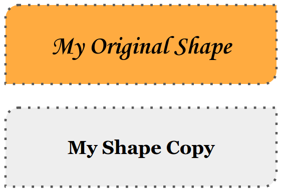 Copia e modifica il risultato di una ricetta di elementi.
