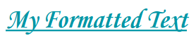 Edite o resultado da receita de formato de texto.